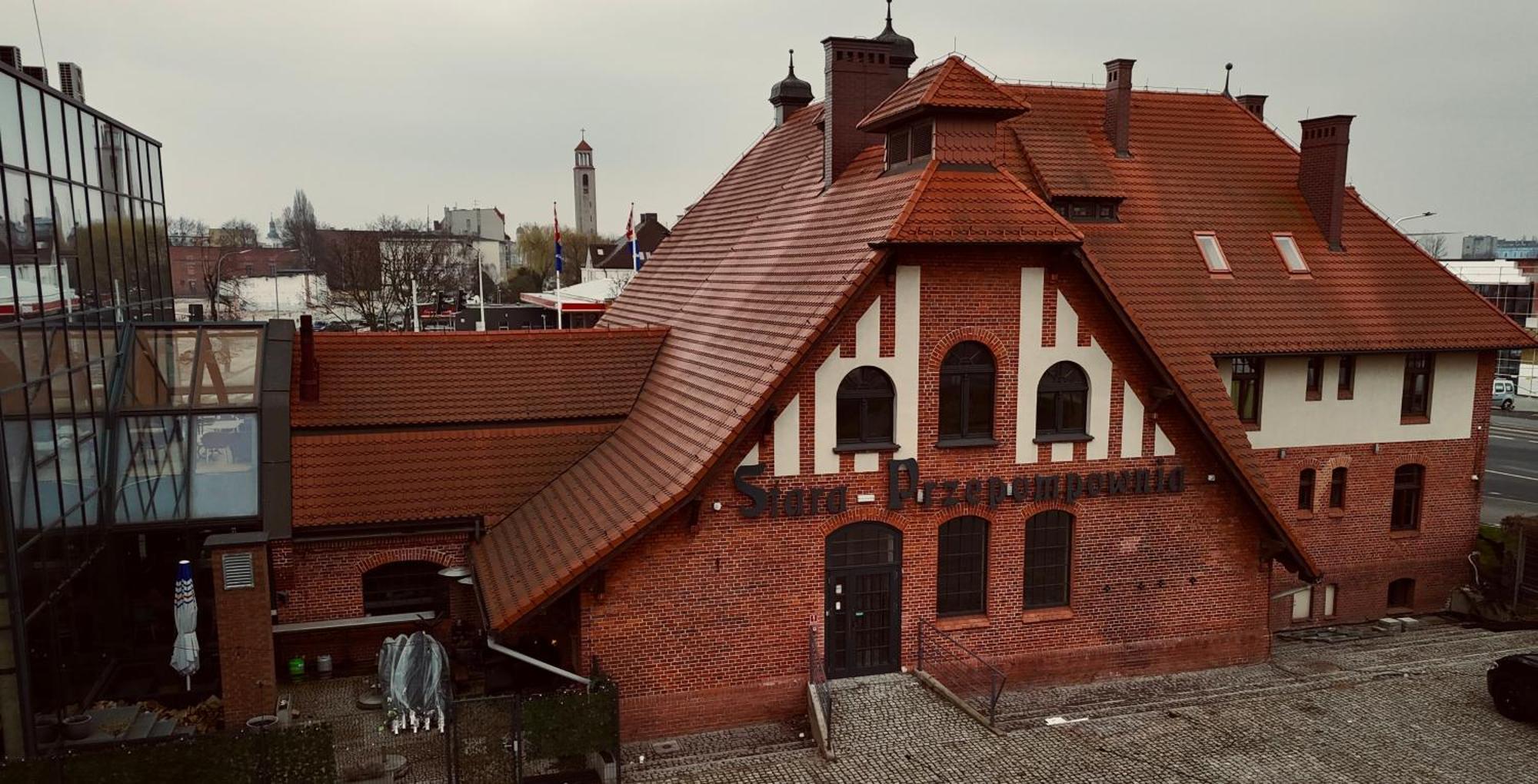 Willa Stara Przepompownia Ostrów Wielkopolski Exteriér fotografie